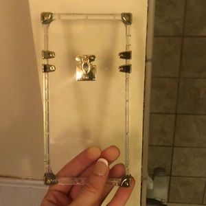 Iphone xr clear case w/ pop